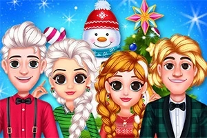 Frozen Princess Christmas Celebration