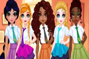 Princesses BFF: Rush to School