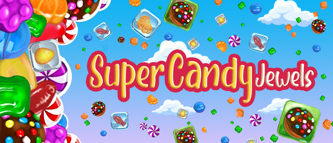 Spiel Super Candy Jewels auf Spiele 123